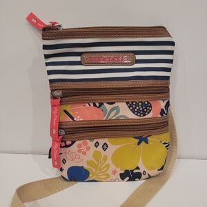 Lily Bloom Crossbody Shoulder Purse Travel Small Colorful Women's Bag Used